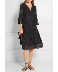 Черное кружевное платье от Temperley London