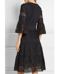 Черное кружевное платье от Temperley London
