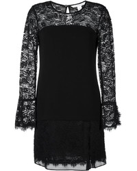 Черное кружевное платье от Diane von Furstenberg