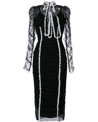 Черное кружевное платье от Dolce & Gabbana