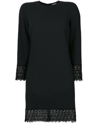 Черное кружевное платье от Dsquared2