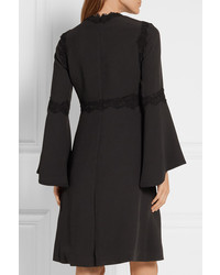 Черное кружевное платье от Elie Saab