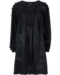 Черное кружевное платье от Isabel Marant