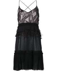 Черное кружевное платье от Jason Wu