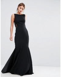 Черное кружевное платье от Jarlo