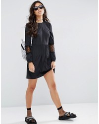 Черное кружевное платье от Asos