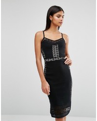 Черное кружевное платье от Oasis
