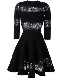 Черное кружевное платье от Philipp Plein