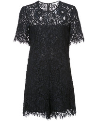 Черное кружевное платье от Veronica Beard
