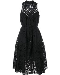 Черное кружевное платье от Zimmermann