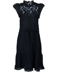 Черное льняное платье от Ulla Johnson