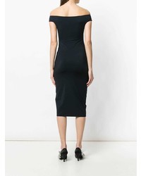Черное облегающее платье от Le Petite Robe Di Chiara Boni