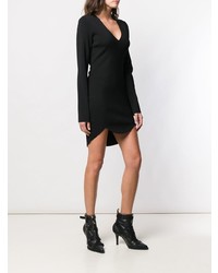 Черное облегающее платье от Dsquared2