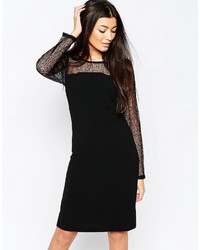 Черное облегающее платье от Ichi