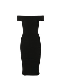 Черное облегающее платье от McQ Alexander McQueen