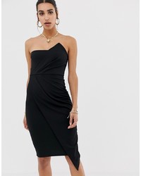 Черное облегающее платье от Missguided