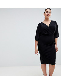 Черное облегающее платье от Outrageous Fortune Plus