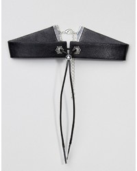 Черное ожерелье-чокер от Asos
