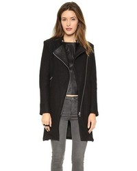Женское черное пальто букле от BB Dakota