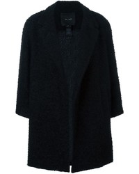 Женское черное пальто букле от Jay Ahr