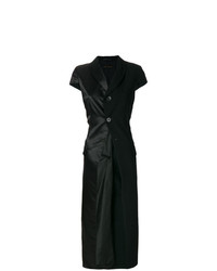Женское черное пальто дастер от Comme Des Garçons Vintage