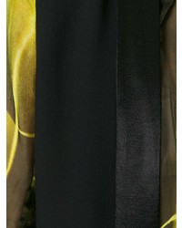 Женское черное пальто дастер от Ann Demeulemeester