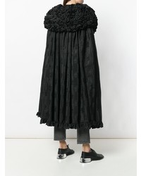 Черное пальто-накидка от William Vintage