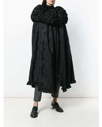 Черное пальто-накидка от William Vintage