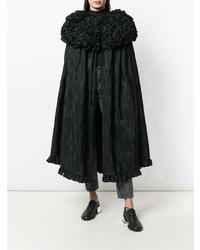 Черное пальто-накидка от William Vintage