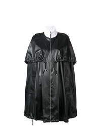 Черное пальто-накидка от Sonia Rykiel