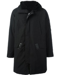 Мужское черное пальто от 11 By Boris Bidjan Saberi