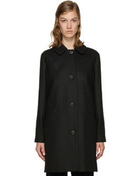 Женское черное пальто от A.P.C.