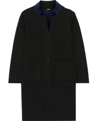 Женское черное пальто от ADAM by Adam Lippes