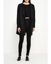 Женское черное пальто от adL