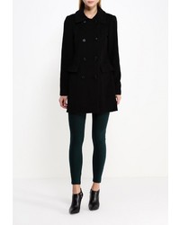 Женское черное пальто от adL