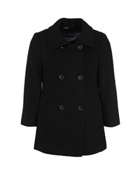 Женское черное пальто от adL