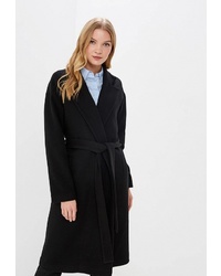 Женское черное пальто от adL