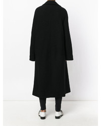 Женское черное пальто от MCQ