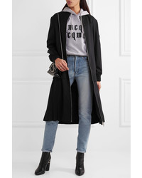 Женское черное пальто от MCQ