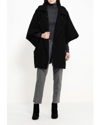 Женское черное пальто от Alina Assi