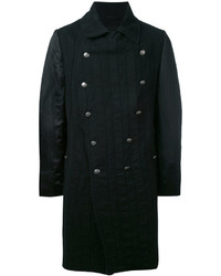 Мужское черное пальто от Ann Demeulemeester