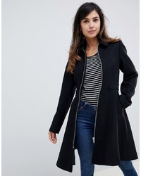 Женское черное пальто от ASOS DESIGN