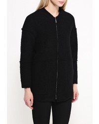 Женское черное пальто от Aurora Firenze