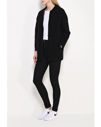 Женское черное пальто от Aurora Firenze