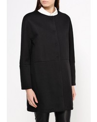 Женское черное пальто от Aurora Firenze