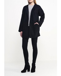 Женское черное пальто от Aurora Firenze