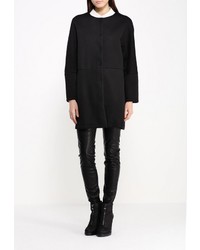 Женское черное пальто от Aurora Firenze