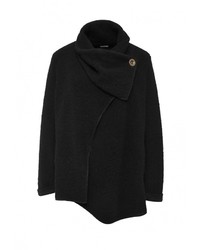 Женское черное пальто от Aurora Firenze