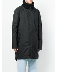 Мужское черное пальто от Won Hundred