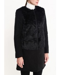 Женское черное пальто от Befree